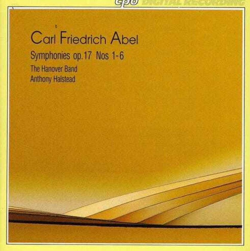 Anthony Halstead, Carl Friedrich Abel Symphonies 16 CD