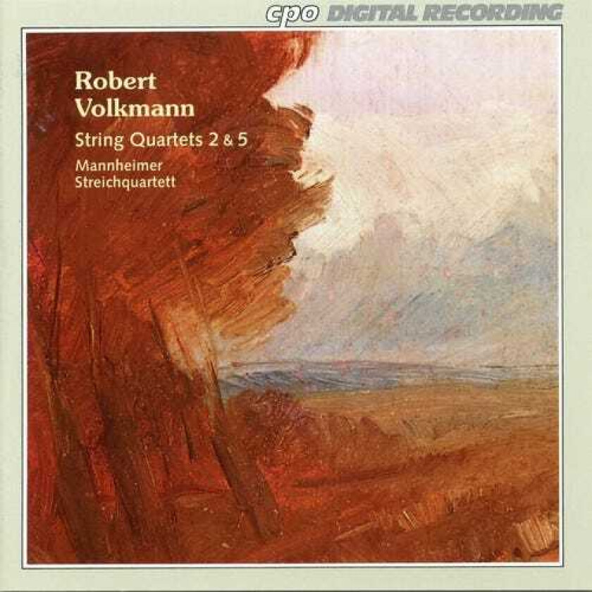 Mannheim String Quartet, Robert Volkmann String Quartet 2 In G Op 14 CD
