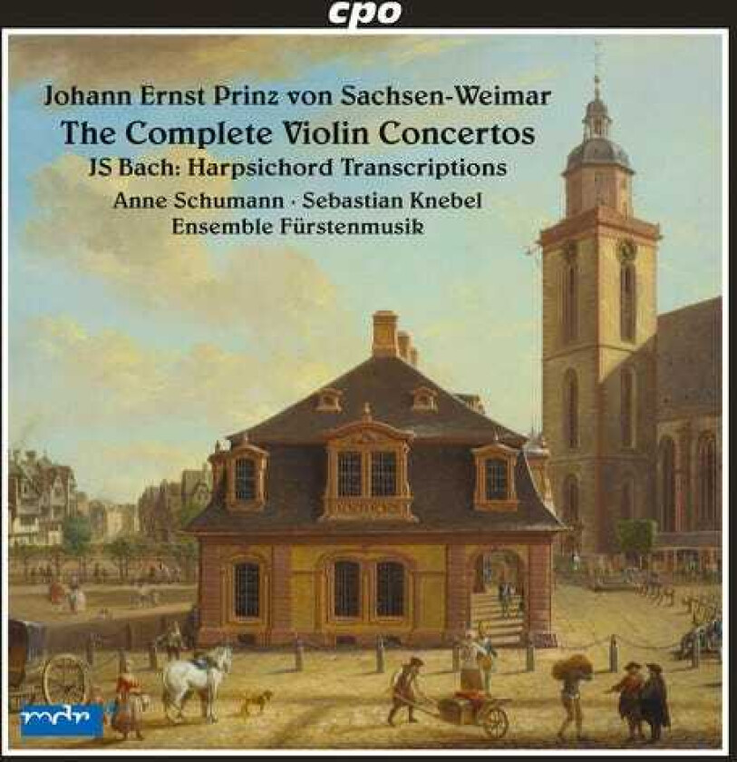 Ensemble FuerstenMusik Complete Violin Concertos J.s. Bach: Harpsichord CD