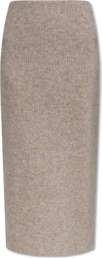 Dame, Skjørt, Beige, L