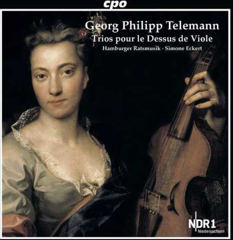Hamburger Tasmusik, Simone Eckert Telemann: Trios Pour Le Dessus De Viole CD