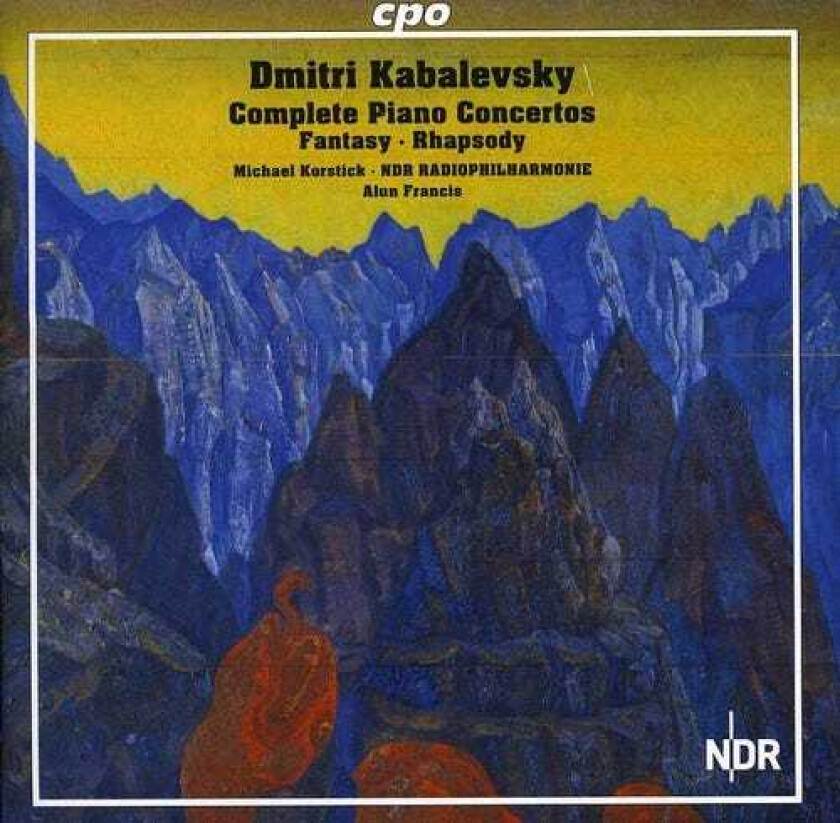 Michael Korstick, DMITRY KABALEVSKY Complete Piano Concertos CD