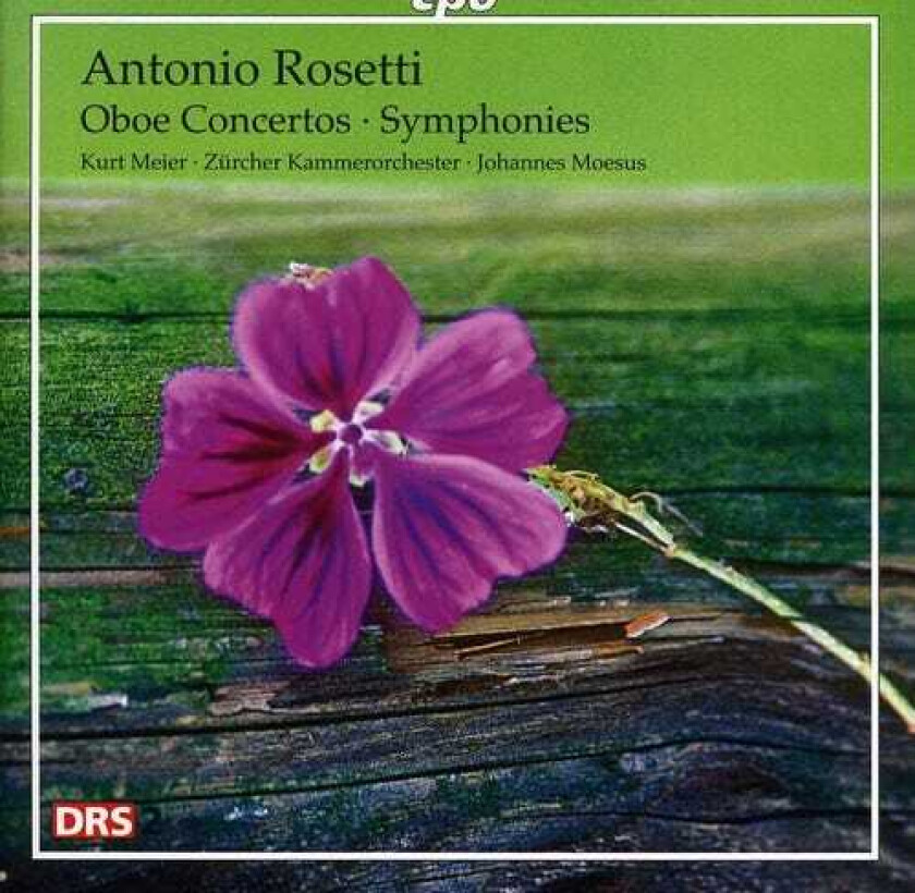 Kurt Meier, Antonio Rosetti Oboe Concertos & Symphonies CD
