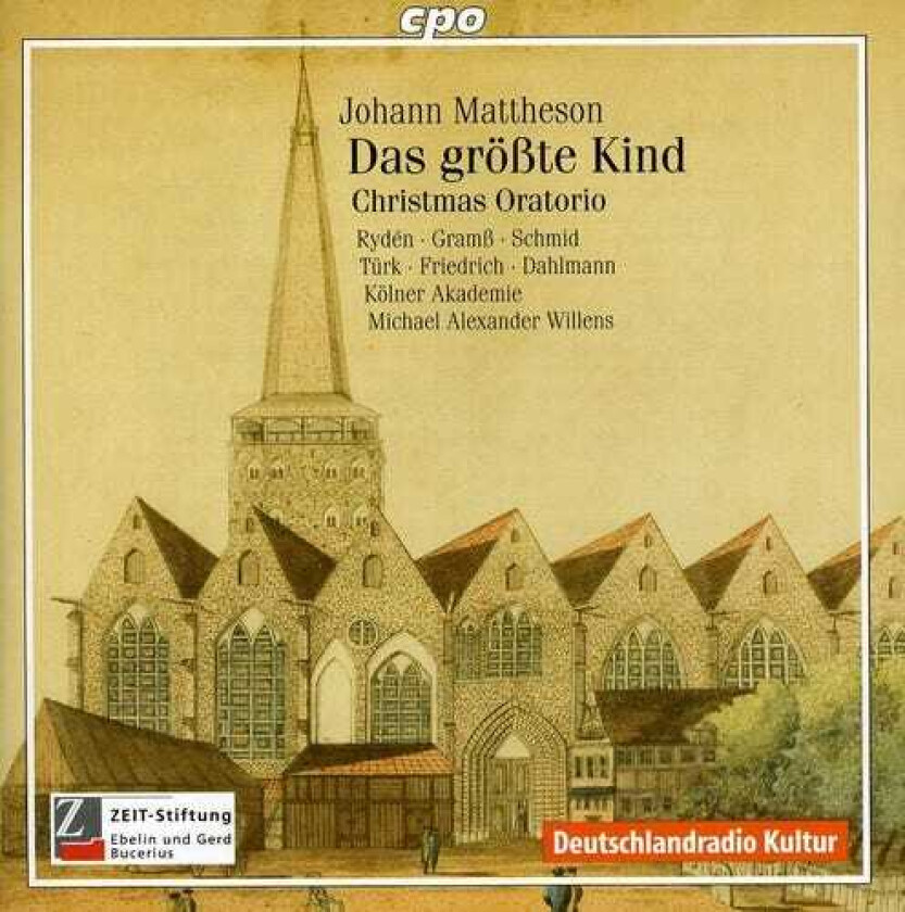 Michael Alexander Willens, Anne Schmid, Gerd T Rk, Melissa Hegney, Nele Gram, Susanne Ryden, Thilo Dahlmann, Ulrich Cordes, Wolf Matthias Friedrich Christmas Oratorio: Das Grosste Kind CD