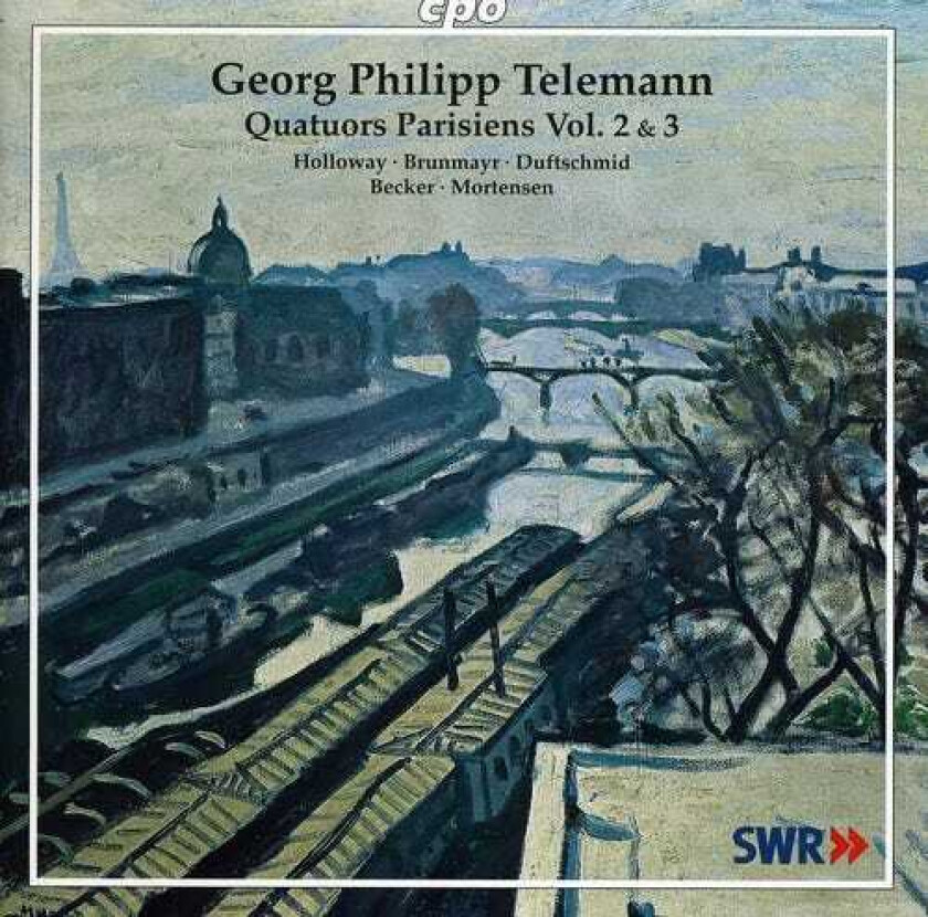 John Holloway, Lars Ulrik Mortensen, Lorenz Duftschmid, Ulrike Becker Quatuors Parisiens 2 & 3 CD