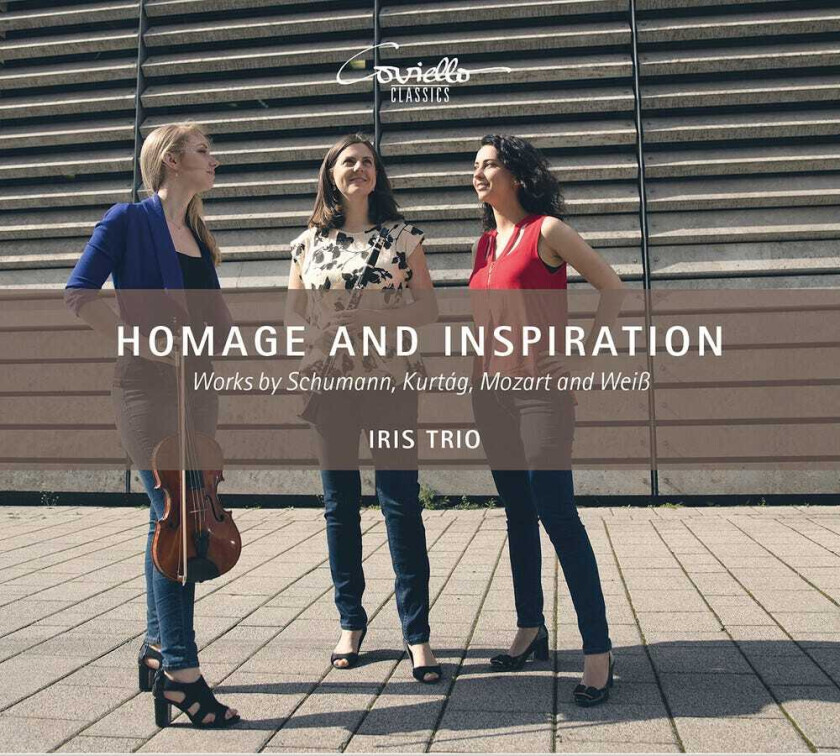 Iris Trio, Kurtag Mozart Schumann Weis Homage & Inspiration CD