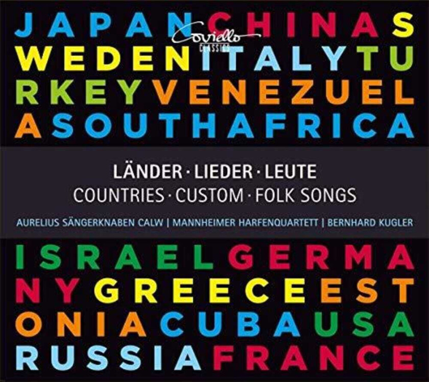 Diverse Artister Countries Custom Folk Songs CD