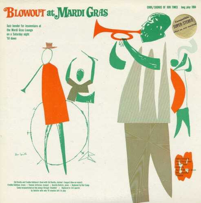 Diverse Artister Blowout At Mardi Gras / Var CD