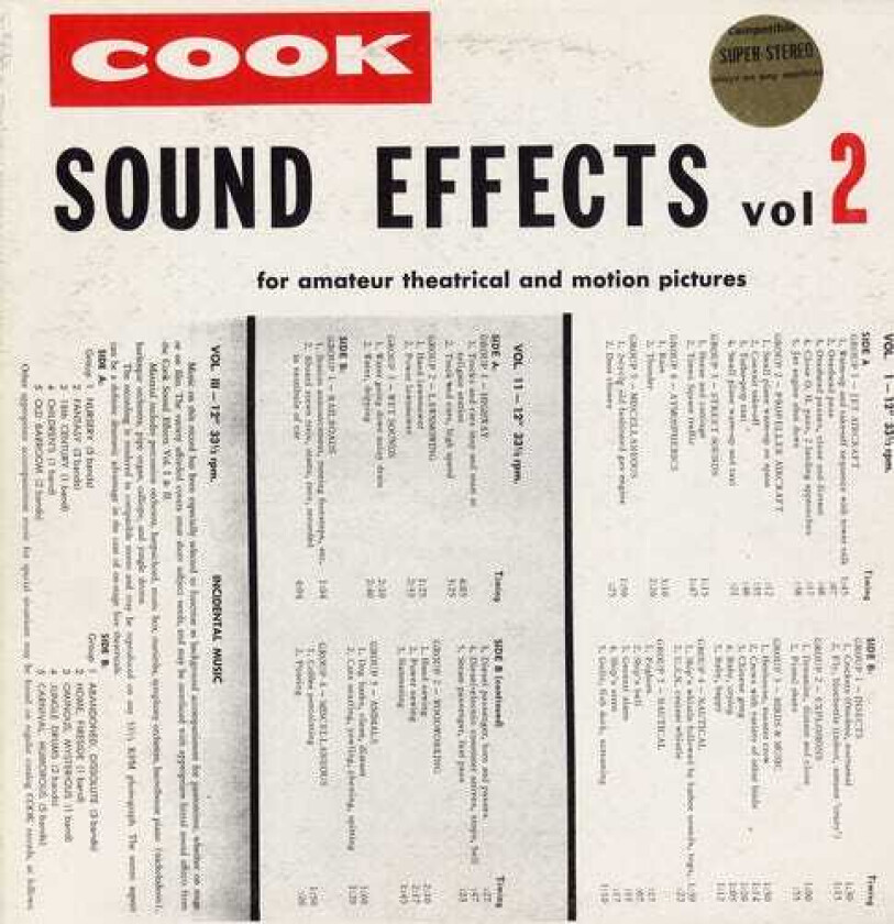 Diverse Artister Sound Effects 2 CD