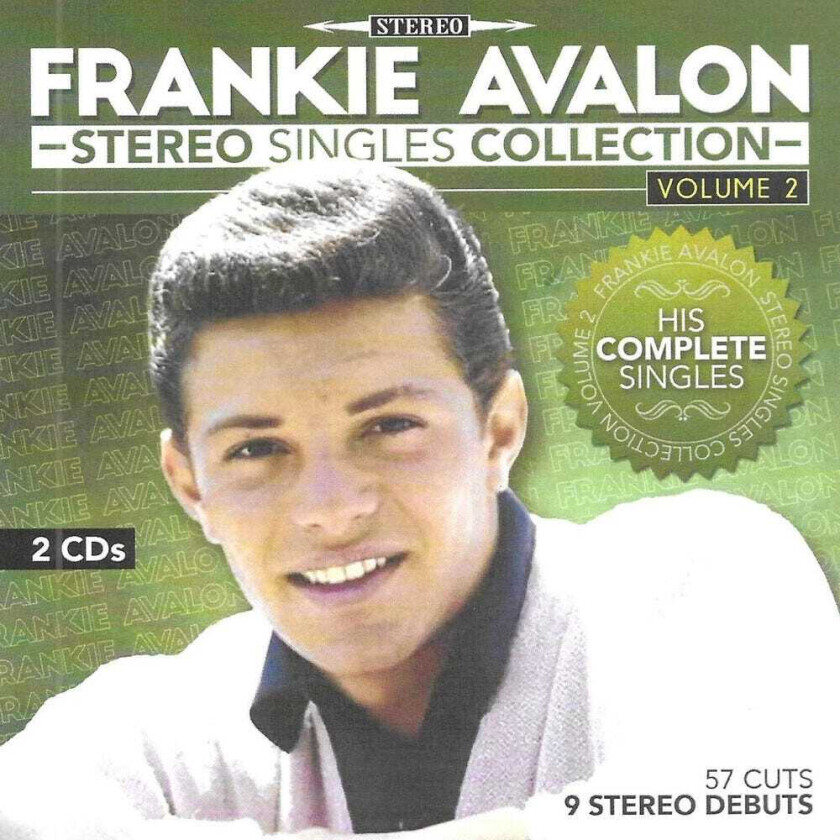 Frankie Avalon  Stereo Singles Collection 2  CD