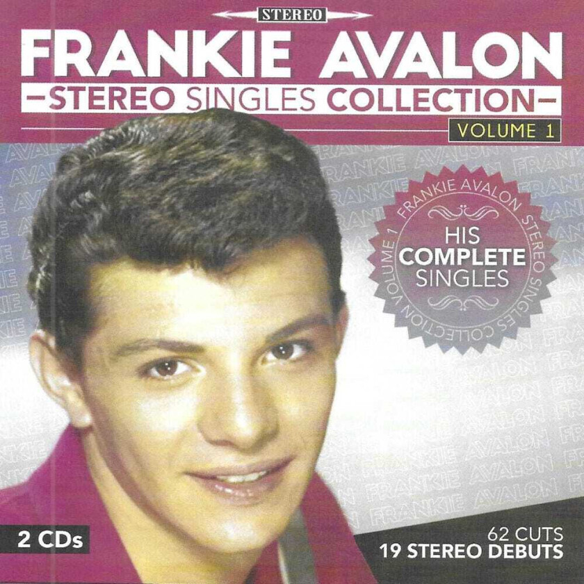 Frankie Avalon  Stereo Singles Collection 1  CD