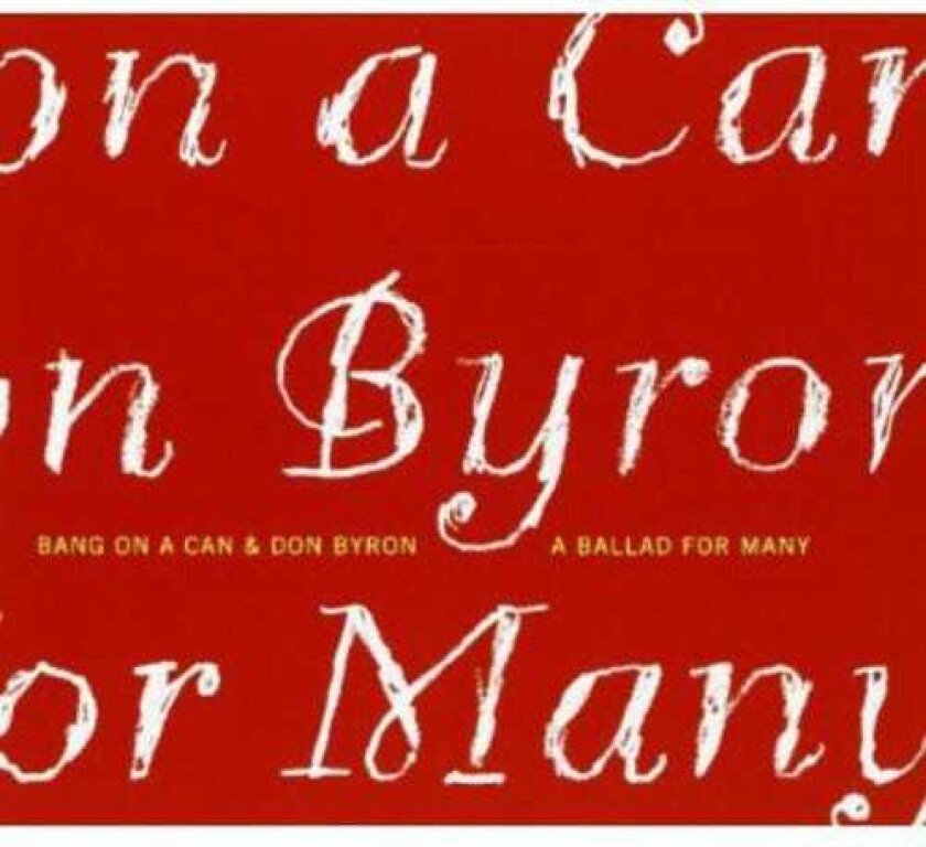 Don Byron Ballad For Many CD