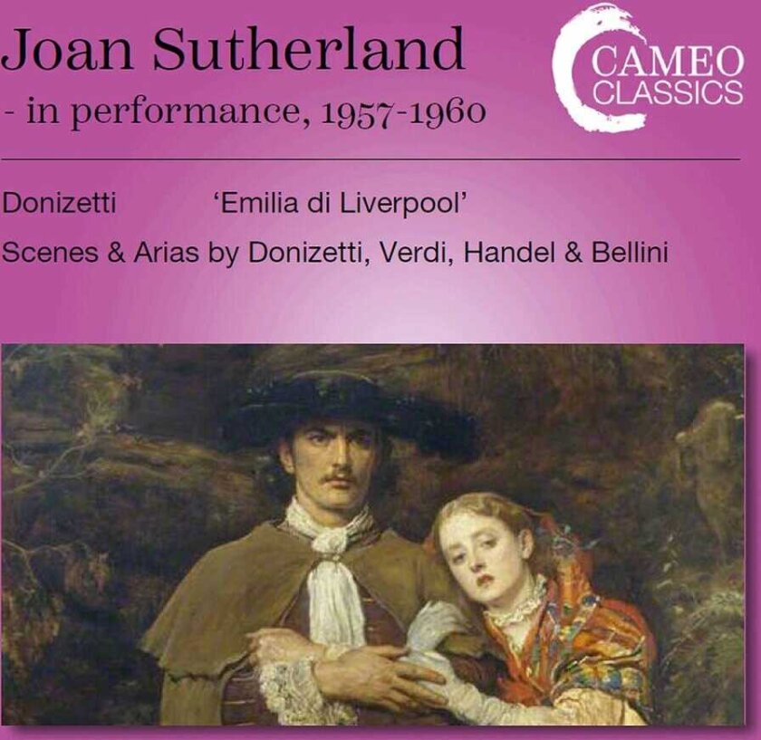 Joan Sutherland, Bellini Donizetti Handel Opera Arias CD