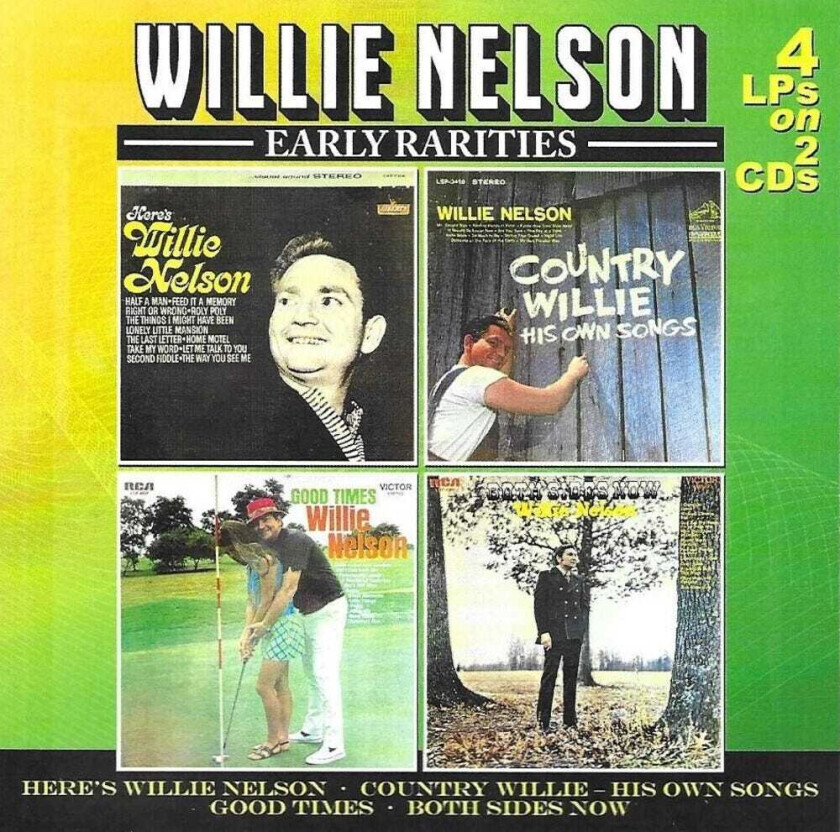 Willie Nelson Here's Willie Nelson / Country Willie / Good Times CD