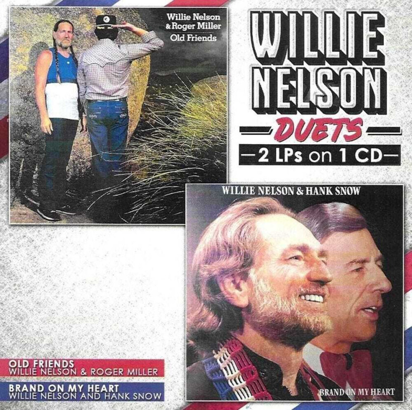 Willie Nelson Duets With Roger Miller & Hank Snow CD