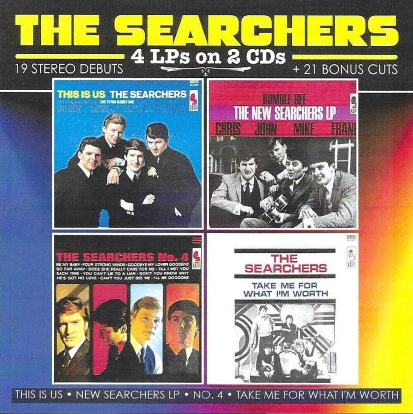 The Searchers 19 Stereo Debuts CD