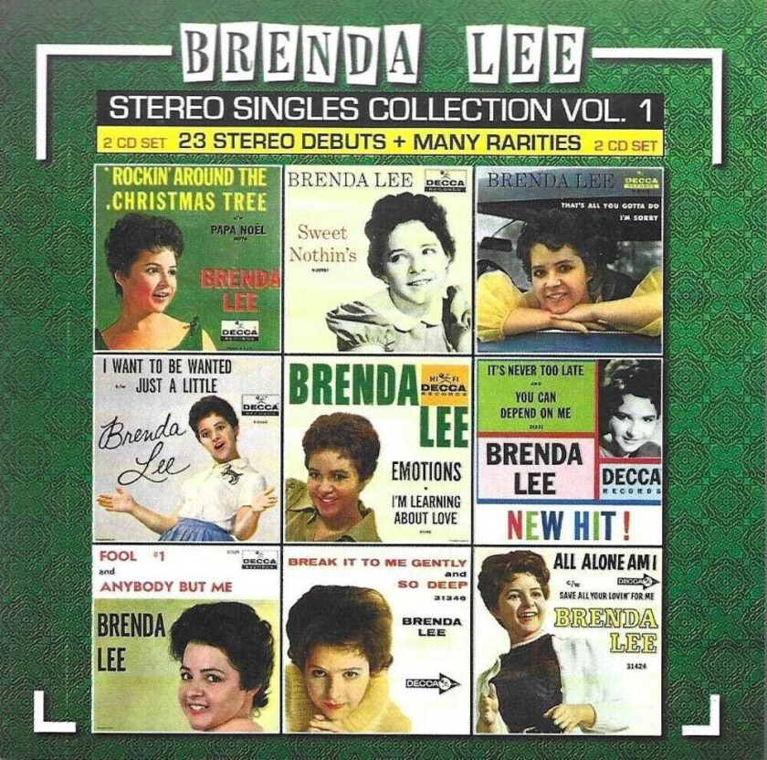 Bilde av Brenda Lee Stereo Singles Collection 12 Cd 61 Cuts CD