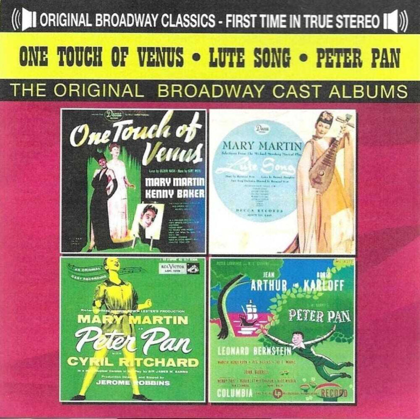 Original Cast Peter Pan Peter Pan One Touch Of Venus CD