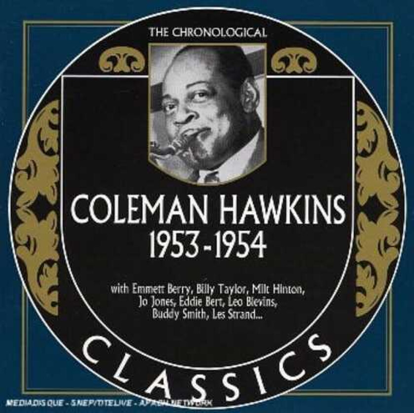 Coleman Hawkins 19531954 CD