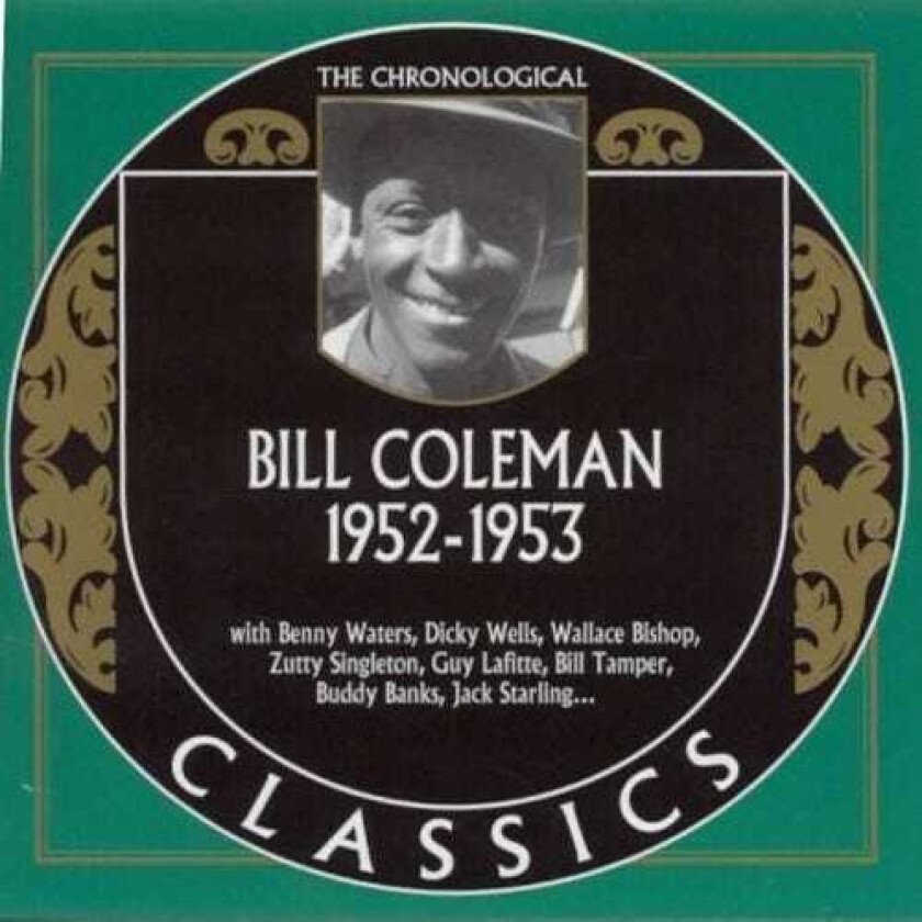 Bill Coleman 19521953 CD