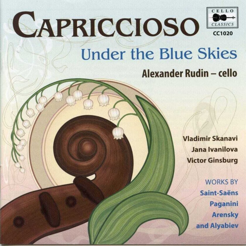 Alexander Rudin, Iana Ivanilova, Victor Ginsburg, Vladimir Skanavi, Alexander Alyabyev, Anton Arensky Capriccioso CD