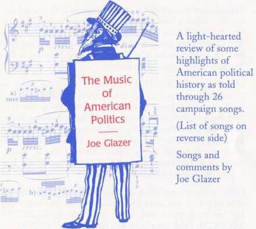 Joe Glazer Music Of American Politics CD