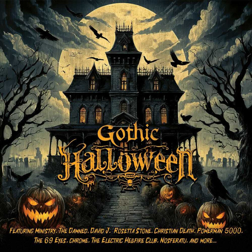 Diverse Artister Gothic Halloween CD