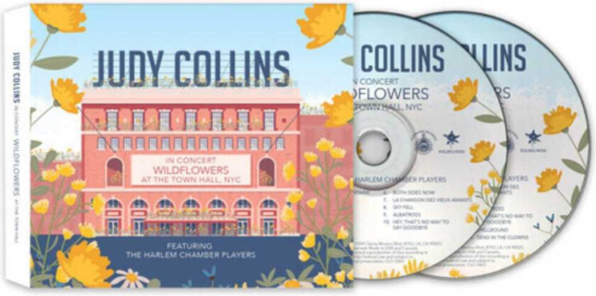 Judy Collins In Concert Wildflowers At The Town Hall Nyc CD