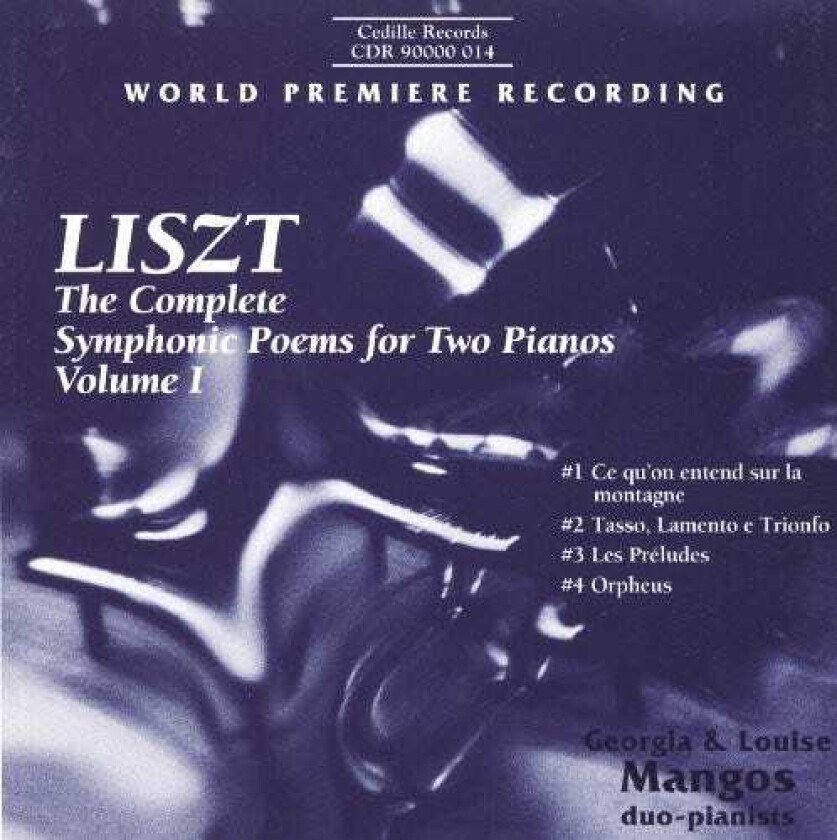 Louise Mangos, Georgia Mangos Complete Symphonic Poems For 2 Pianos I CD