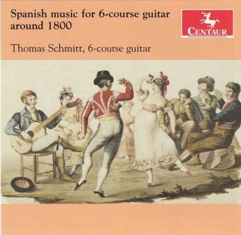 Thomas Schmitt Spanish Music For 6course Guitar Around 1800 CD