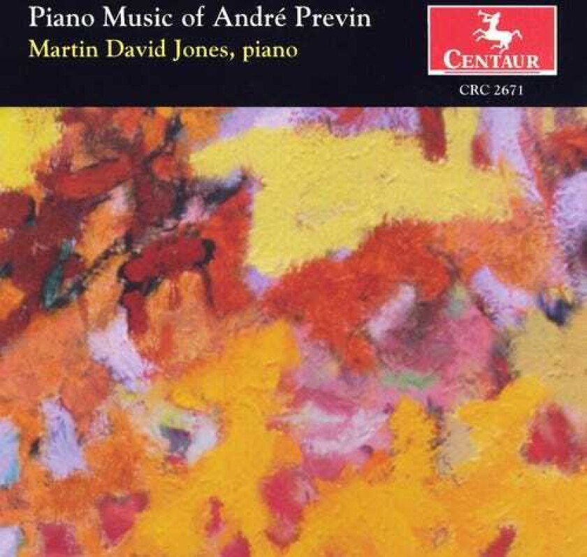 Martin David Jones, André Previn Piano Music CD