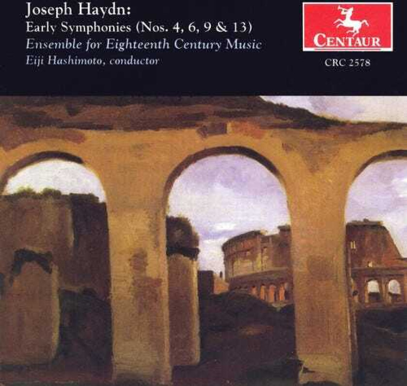 Ensemble For Eighteenth Century Music, Franz Joseph Haydn Early Symphonies 4 6 9 & 13 CD