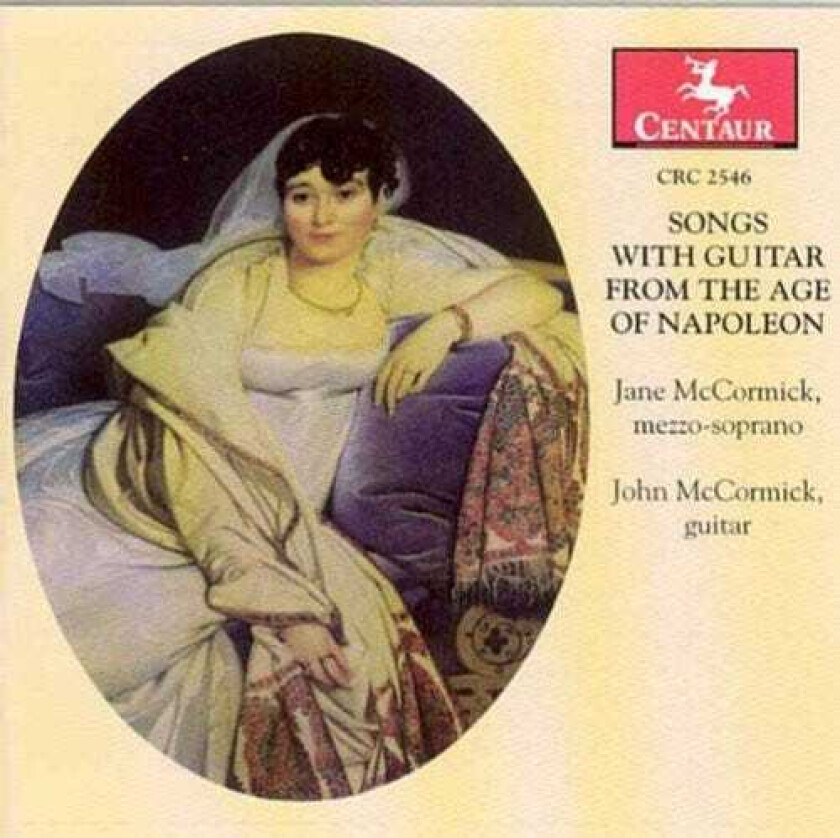 Jane Mccormick, John McCormack, Sandra Powell Songs With Guitar From The Age Of Napoleon CD