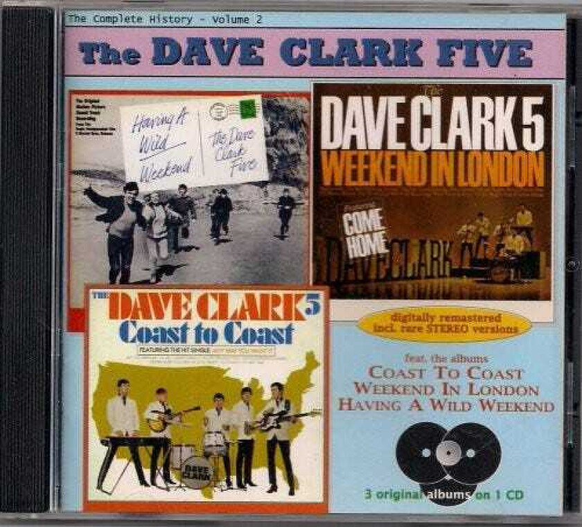 The Dave Clark Five Vol 2: Wild Weekend London CD