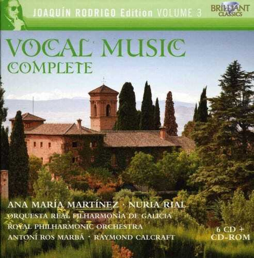 ANA MARIA MARTINEZ Complete Vocal Music Rodrigo Collection 3 CD