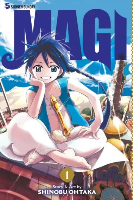 Magi: The Labyrinth of Magic, Vol. 1 av Shinobu Ohtaka