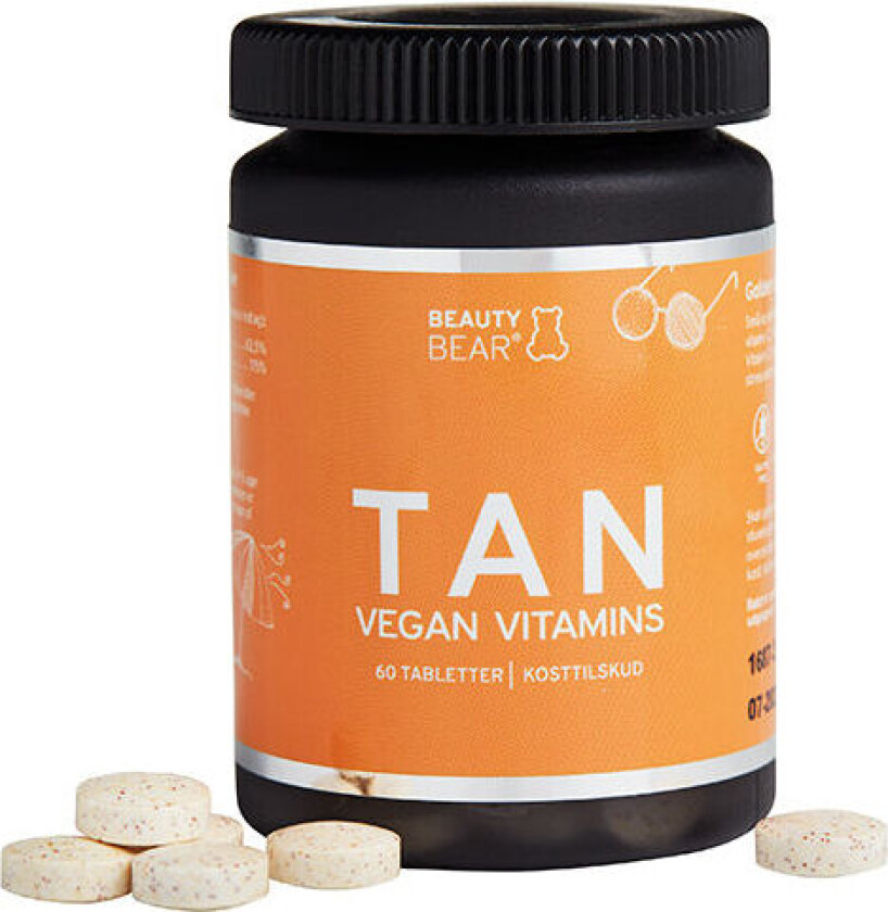 TAN vitamin tabletter - 60 Tabletter