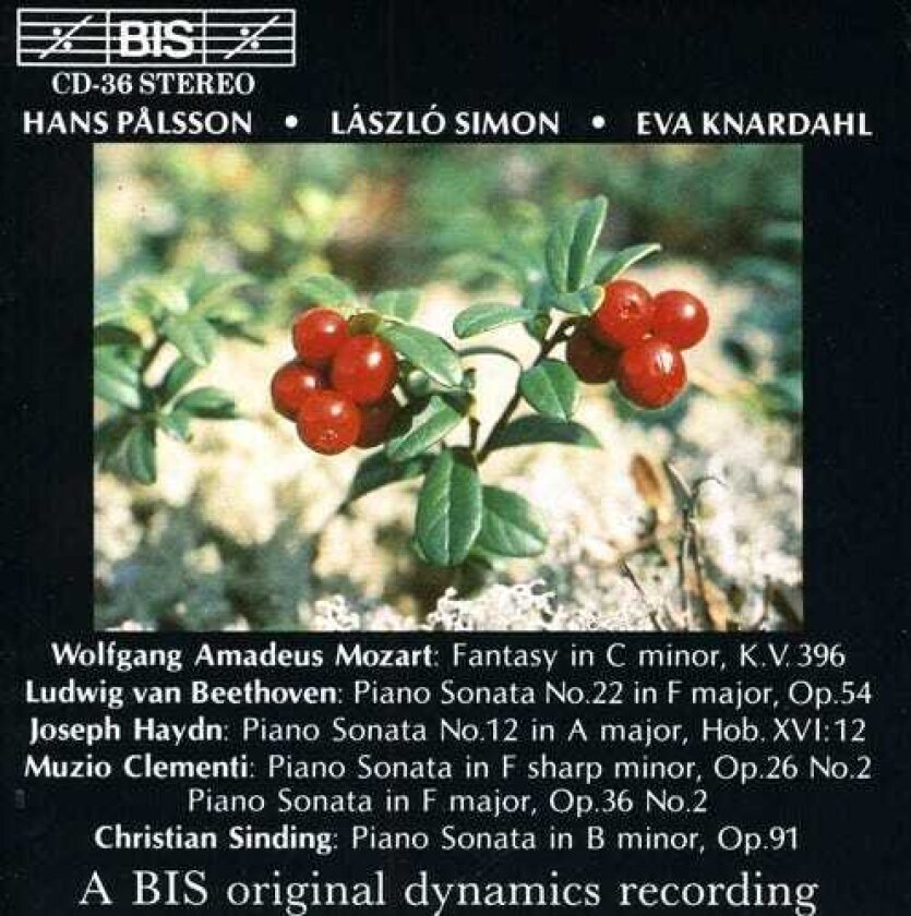 Eva Knardahl, Hans P Lsson, Hans Pålsson, Franz Joseph Haydn Fantasy In C CD