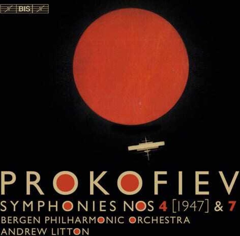 Bergen Philharmonic Orchestra Prokofiev: Symphonies 4 & 7 CD