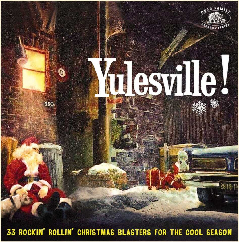 Diverse Artister Yulesville: 33 Rockin' Rollin' Christmas / Var CD