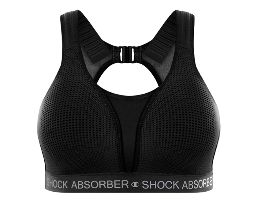 Women's Ultimate Run Bra Padded 70F, Black