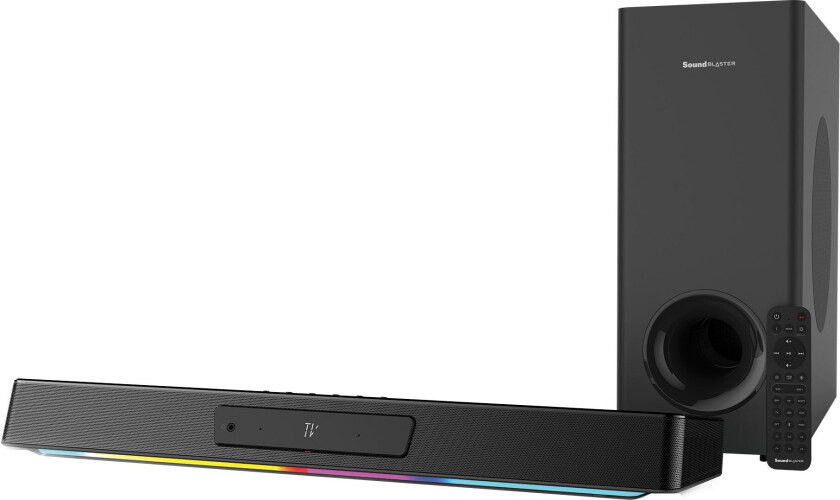 Sound Blaster Katana V2 lydplanke + subwoofer