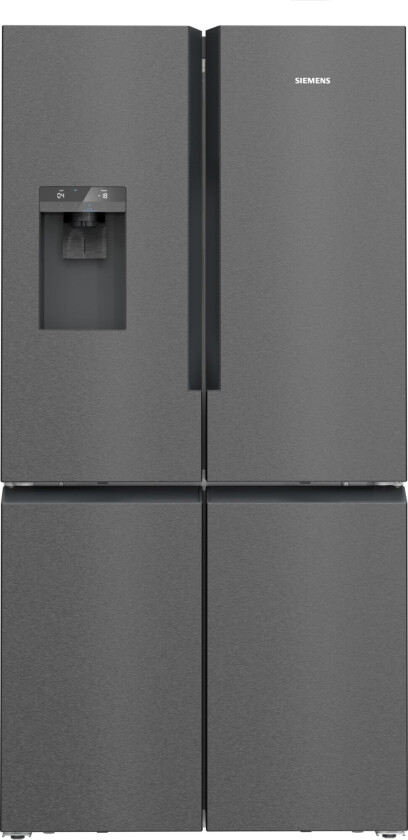 Side-by-side KF96DAXEA (Sort rustfritt stål)
