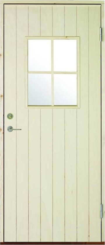 SWEDOOR DØRSETT BOD SÆLEN M/GLASS 10X20H