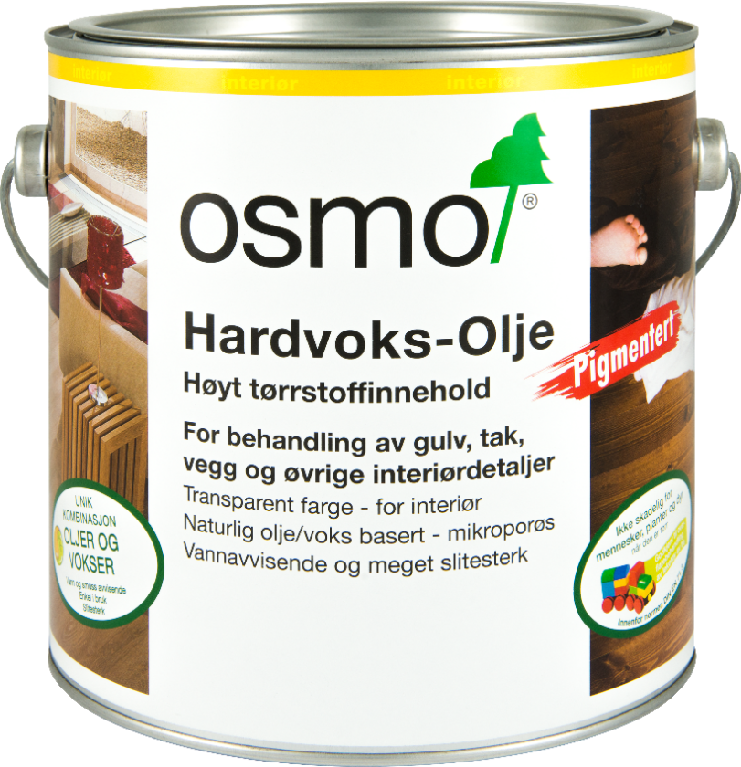 OSMO HARDVOKSOLJE PIGM 3091 2,5L SØLV