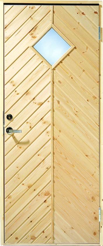 Bilde av SWEDOOR DØRSETT BOD I40G 8X20V FURU UBEH GL