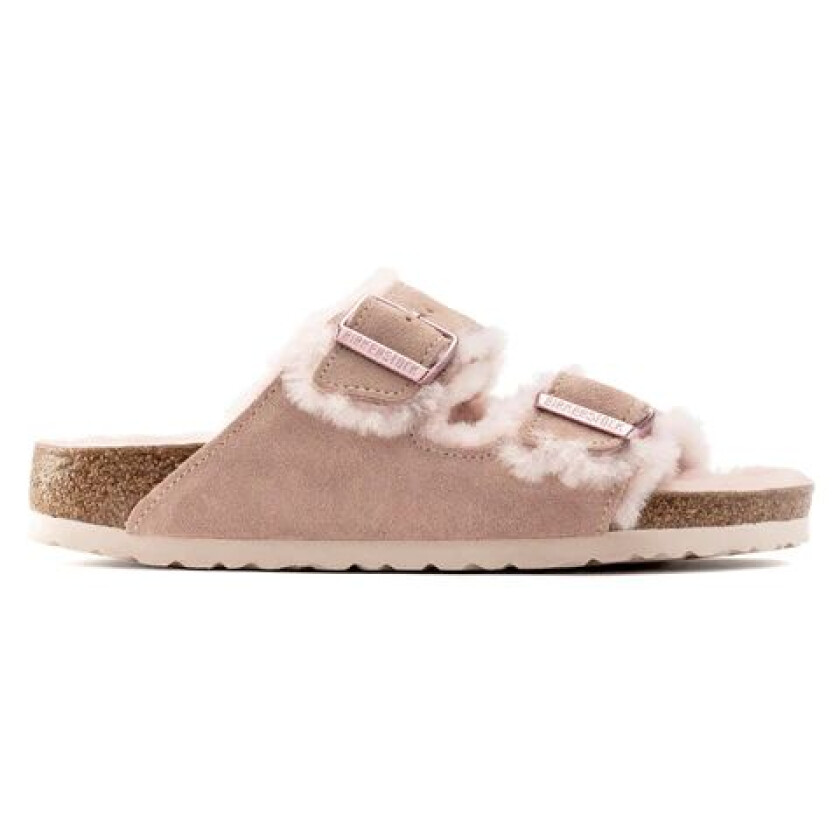 Arizona Shearling Suede Leather Narrow - Light Rose 38