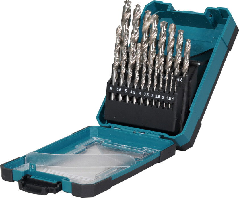 MAKITA METALLBORSETT 1-10MM D-78352