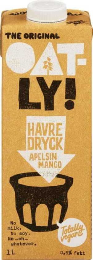 Havredrikk Appelsin&Mango 1l
