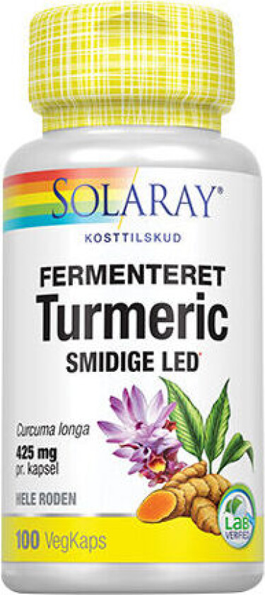 Gurkemeie Fermentert - 425 mg - 100 Kapslar